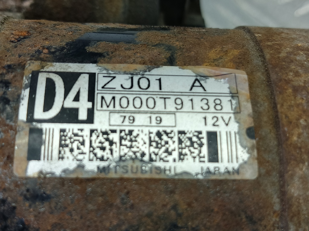 стартер MAZDA 3 1.6 MT (105 л.с.)3  BK рестайлинг (2006—2009) Седан ZJ0118400A, 5460 рублей, Москва