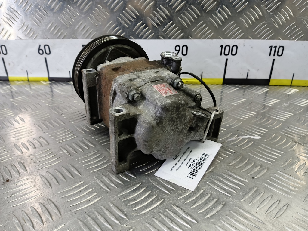 компрессор кондиционера MAZDA 3 1.6 MT (105 л.с.)3  BK рестайлинг (2006—2009) Седан BP4K61450D, 14200 рублей, Москва