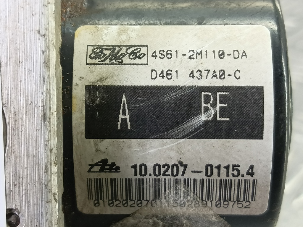 блок abs FORD Fusion 1.4 MT (80 л.с.)Fusion  I рестайлинг (2005—2012) Хетчбэк 1512725, 25700 рублей, Москва