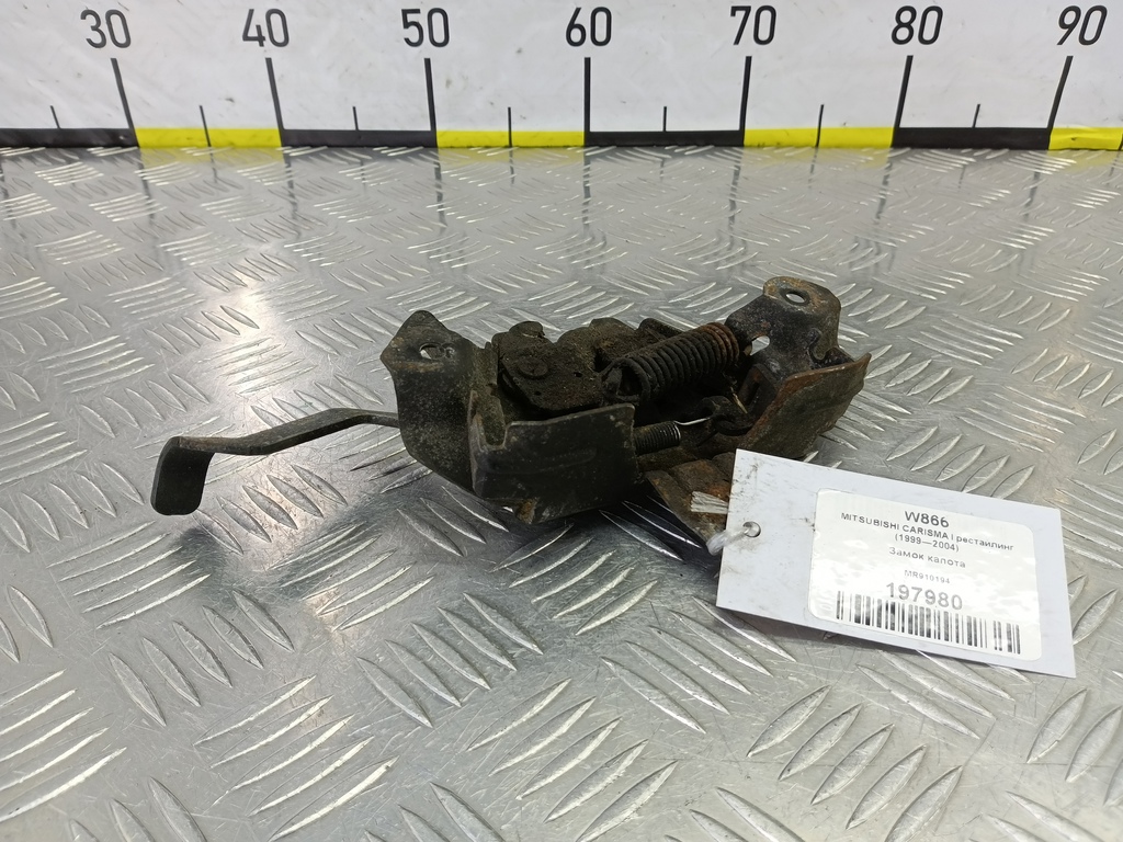 замок капота MITSUBISHI CARISMA 1.6 AT (90 л.с.)Carisma  I рестайлинг (1999—2004) Лифтбек MR910194, 2360 рублей, Москва