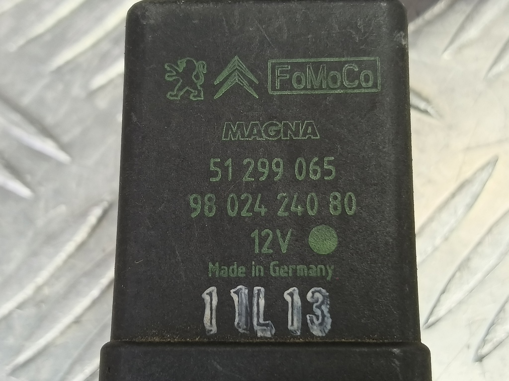 реле свечей накала Citroen Berlingo  9802424080, 3620 рублей, Москва