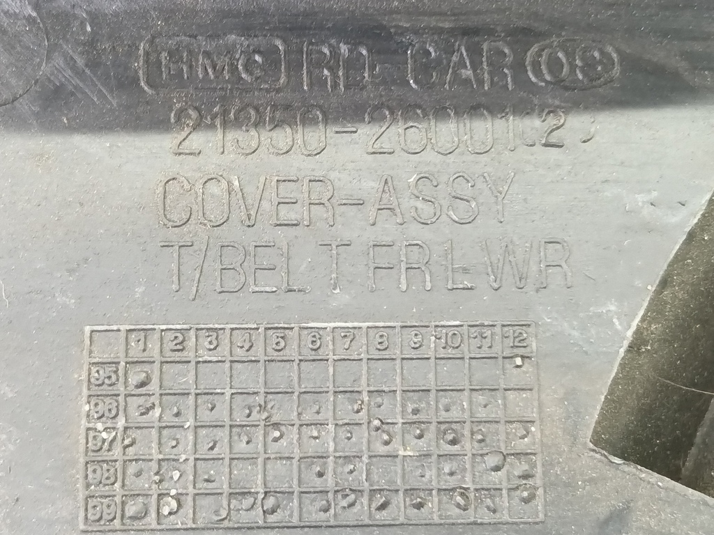 крышка грм Hyundai GETZ  2135026001, 1550 рублей, Москва