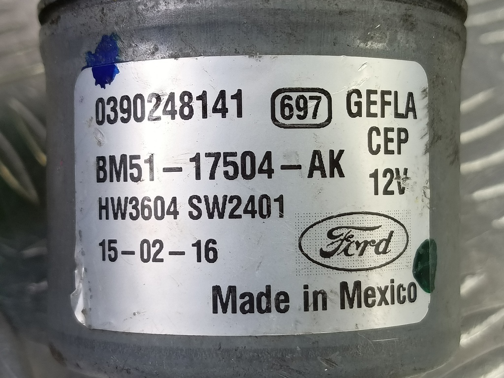 моторчик стеклоочистителя FORD Focus 2.0 AMT (160 л.с.)Focus  III рестайлинг (2014—2019) Седан BM5Z17508S, 16500 рублей, Москва