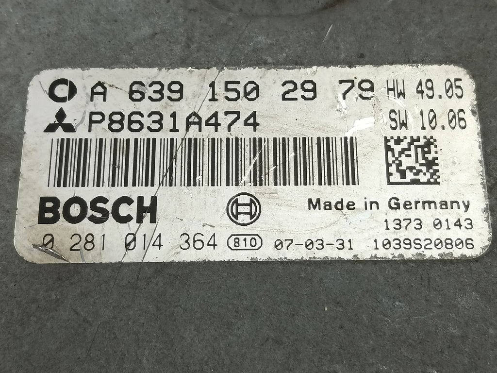 блок управления двигателем MITSUBISHI COLT  8631A474, 5000 рублей, Москва