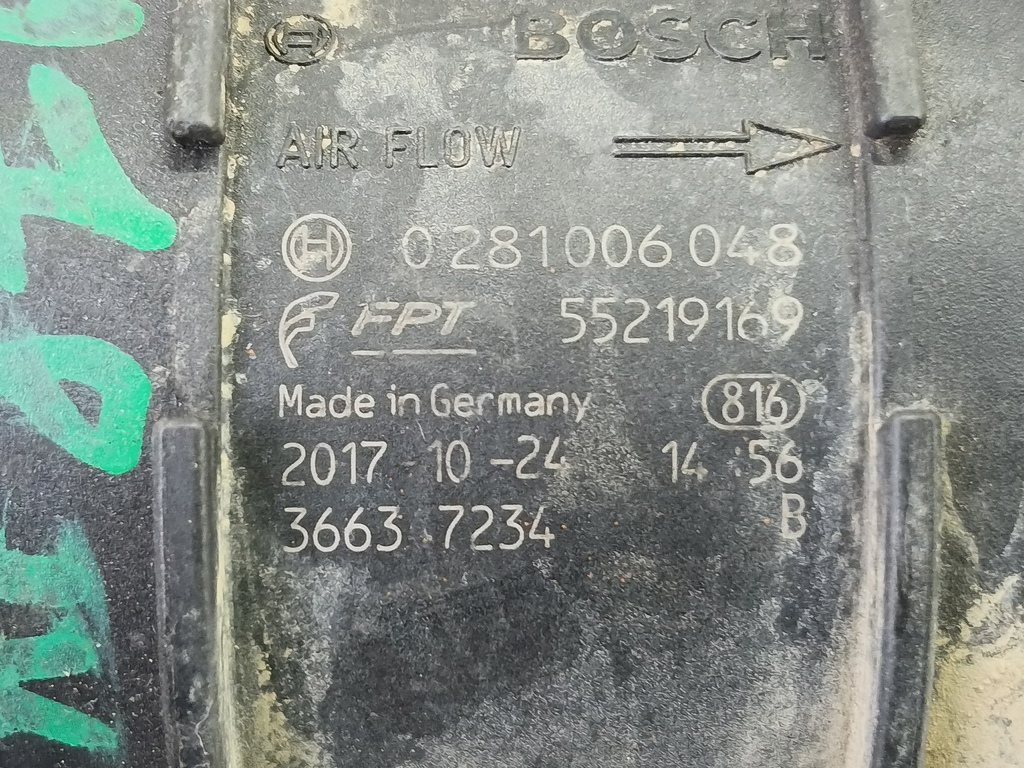 расходомер воздуха (дмрв) Iveco Daily  504136035, 4430 рублей, Москва