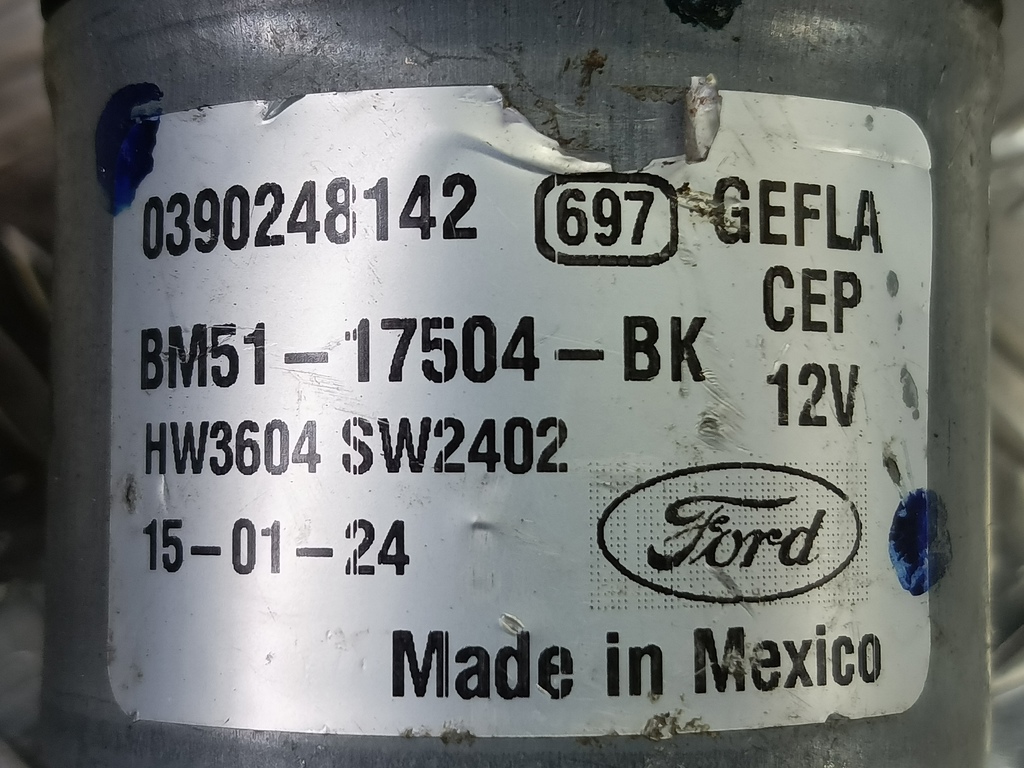 моторчик стеклоочистителя FORD Focus 2.0 AMT (160 л.с.)Focus  III рестайлинг (2014—2019) Седан 2135685, 4200 рублей, Москва