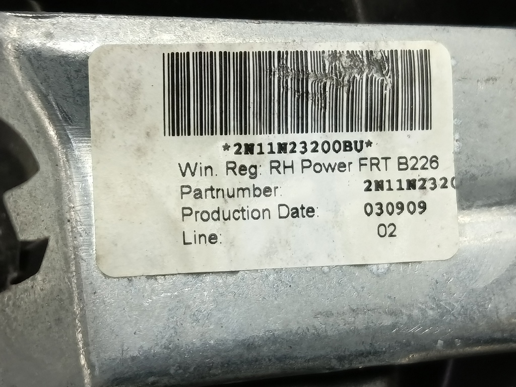 стеклоподъемник FORD Fusion 1.4 MT (80 л.с.)Fusion  I рестайлинг (2005—2012) Хетчбэк 1554229, 1210 рублей, Москва