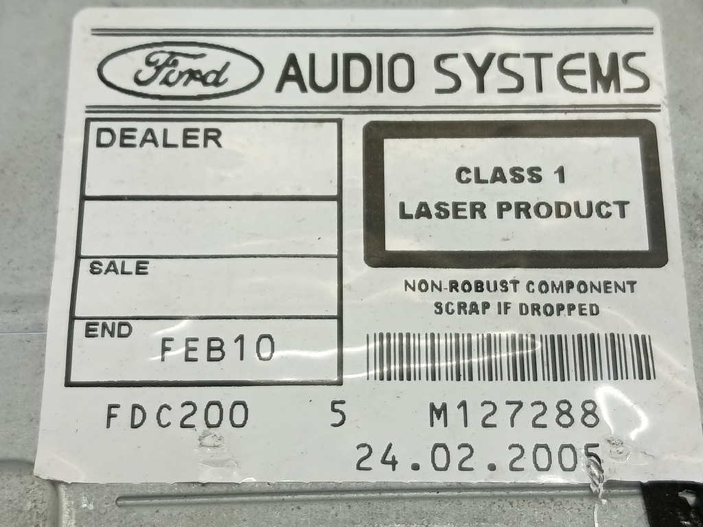 магнитола FORD Tourneo Connect  1927597, 1780 рублей, Москва