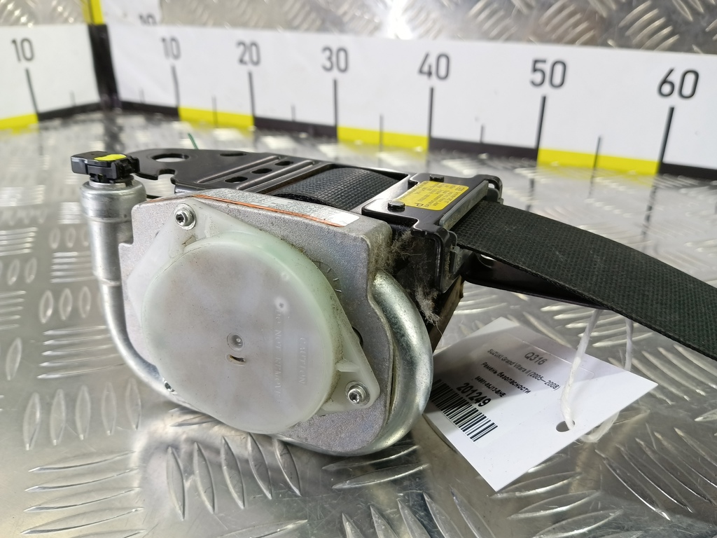 ремень безопасности SUZUKI Grand Vitara 2.4 MT (169 л.с.)Grand Vitara  II рестайлинг (2008—2012) Внедорожник 84901-65J13-BHE, 2010 рублей, Москва