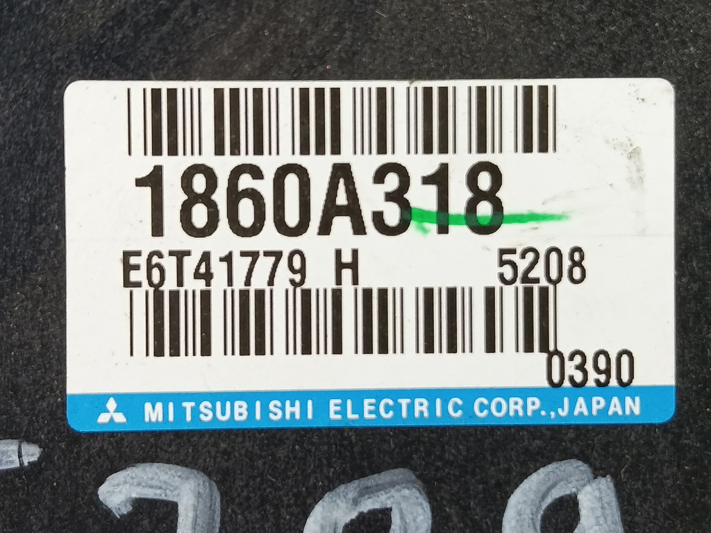 блок управления двигателем MITSUBISHI LANCER 1.6 MT (98 л.с.)Lancer  IX рестайлинг (2005—2010) Универсал 1860A318, 5230 рублей, Москва