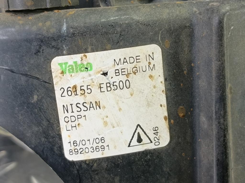 фара противотуманная NISSAN NAVARA  26155-EA500, 2700 рублей, Москва