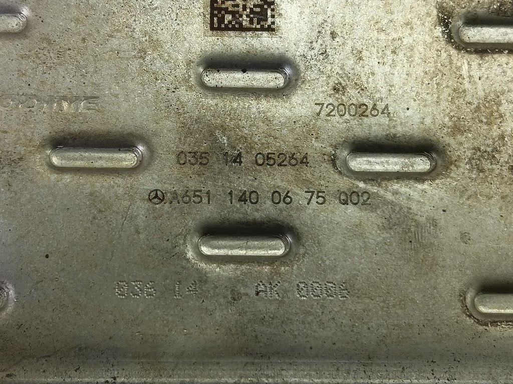 радиатор егр MERCEDES-BENZ Vito  A6511400675, 1210 рублей, Москва