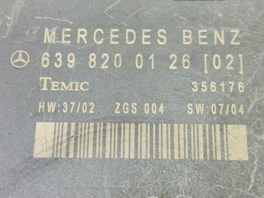блок комфорта MERCEDES-BENZ Vito  A6398200126, 980 рублей, Москва