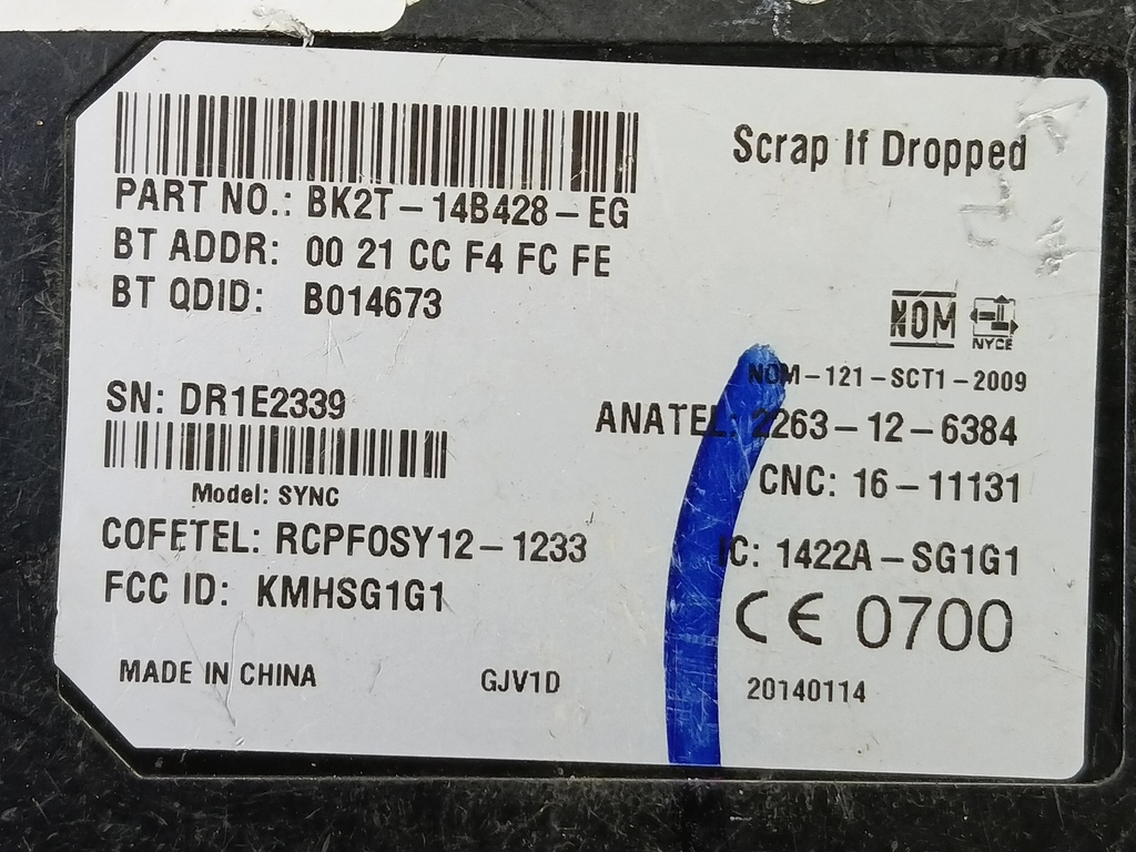 блок управления FORD Tourneo Custom  2016484, 1210 рублей, Москва