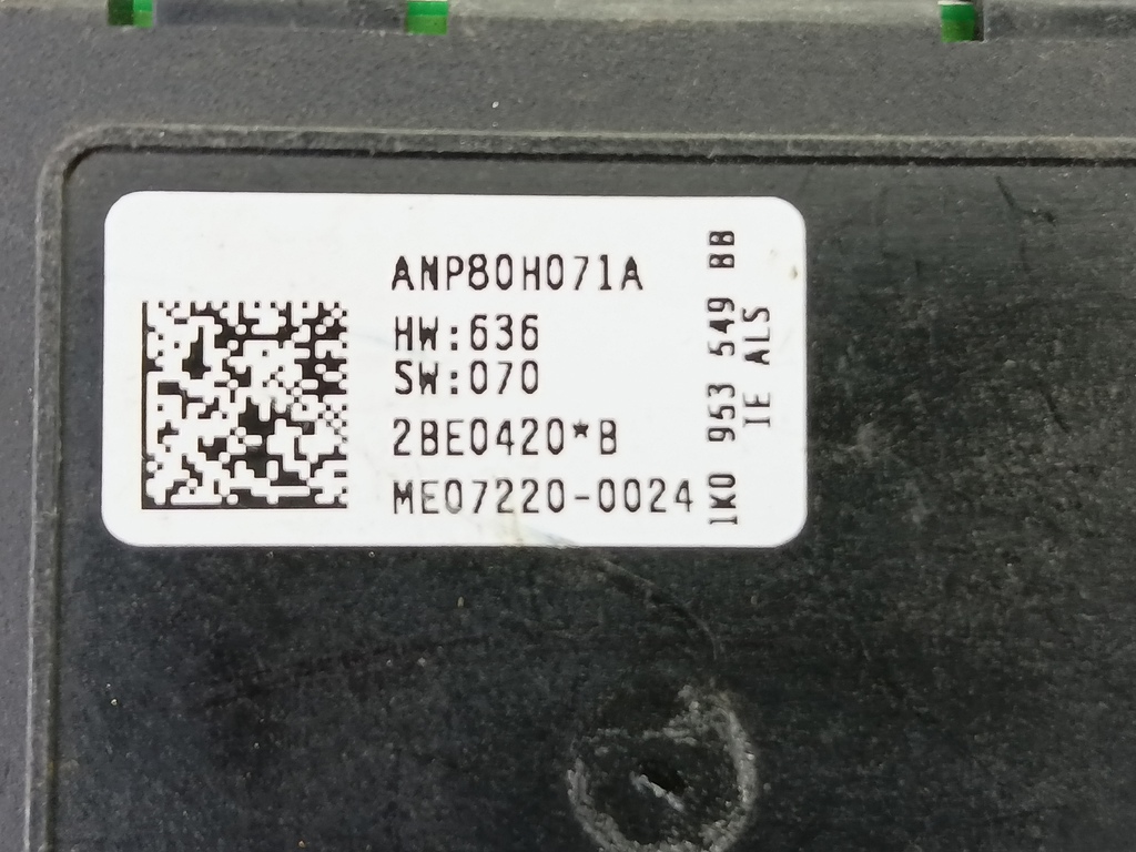 блок управления Volkswagen Caddy  1K0953549BB, 1780 рублей, Москва