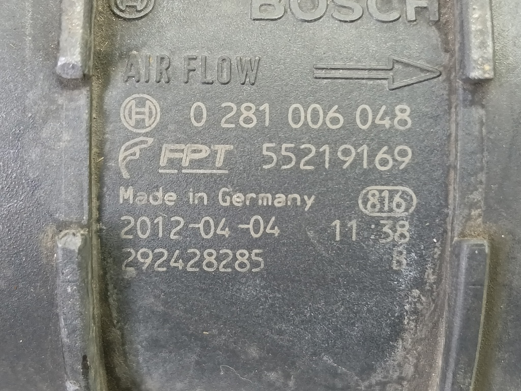 расходомер воздуха (дмрв) Iveco Daily  504136035, 4430 рублей, Москва