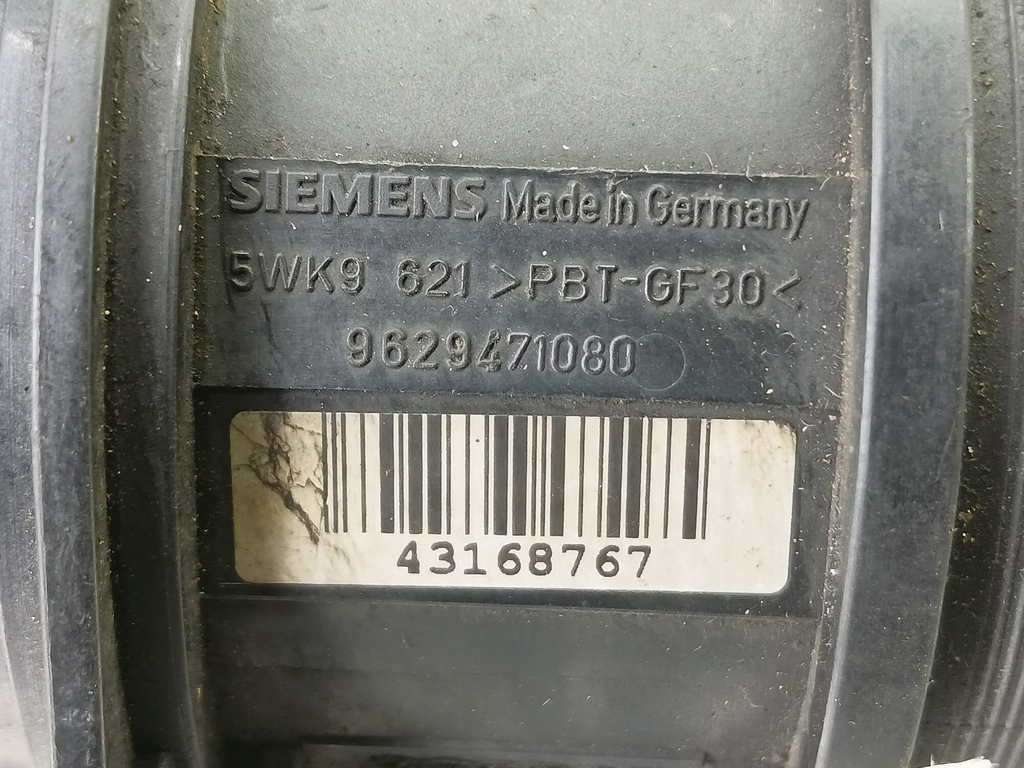 расходомер воздуха (дмрв) Peugeot Partner  19207S, 3850 рублей, Москва