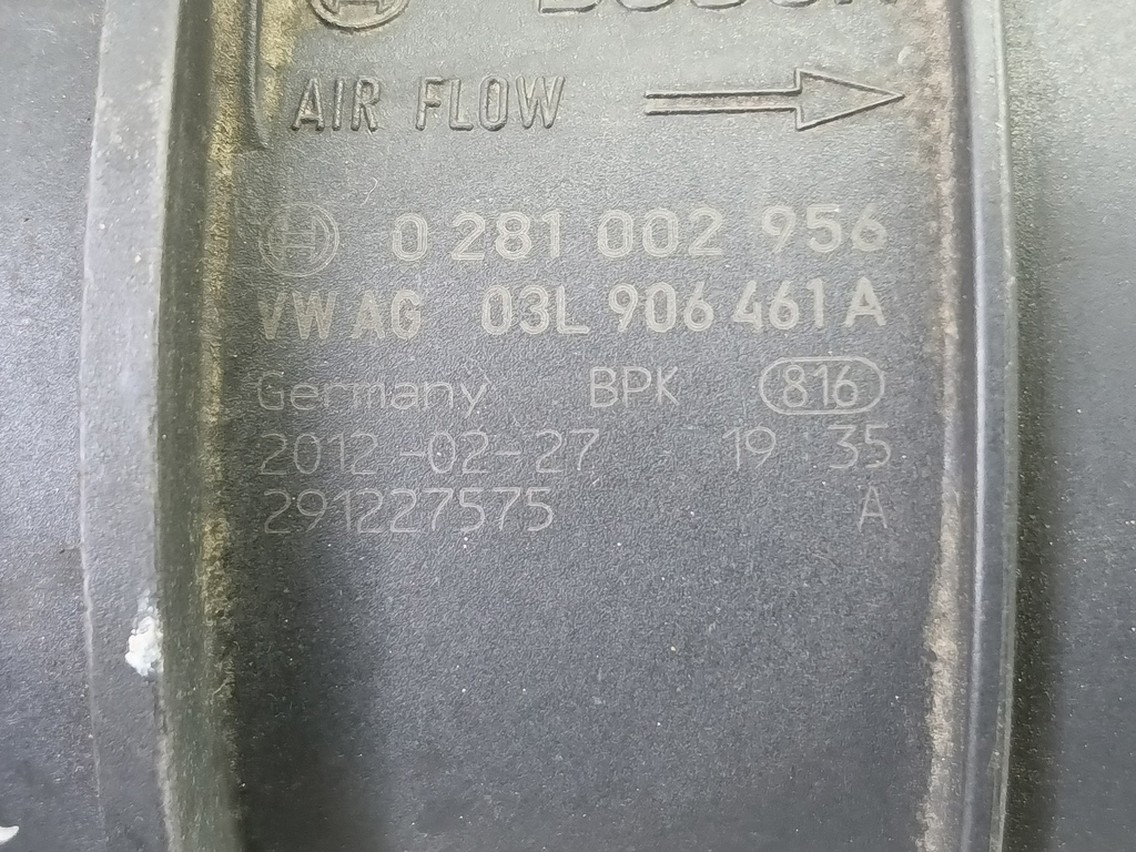 расходомер воздуха (дмрв) Volkswagen Crafter  03L906461A, 1780 рублей, Москва