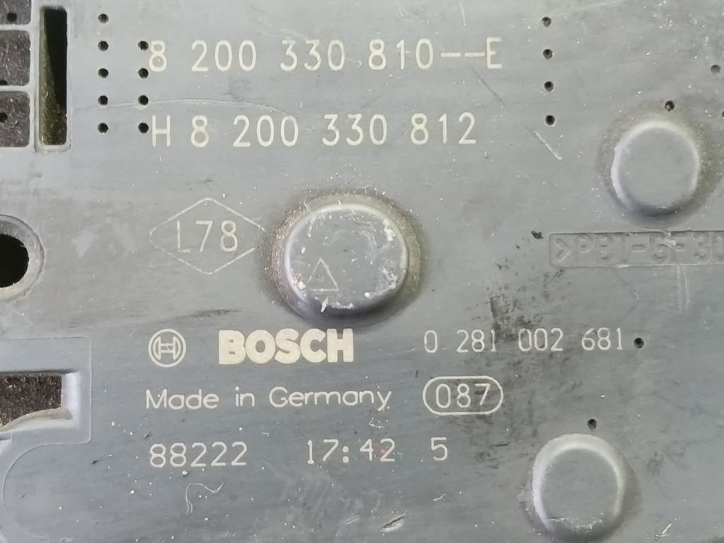 дроссельная заслонка Renault Trafic  8200330810, 980 рублей, Москва