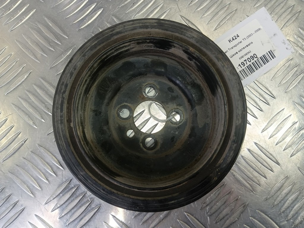 шкив коленвала Volkswagen Transporter  03G105243, 750 рублей, Москва