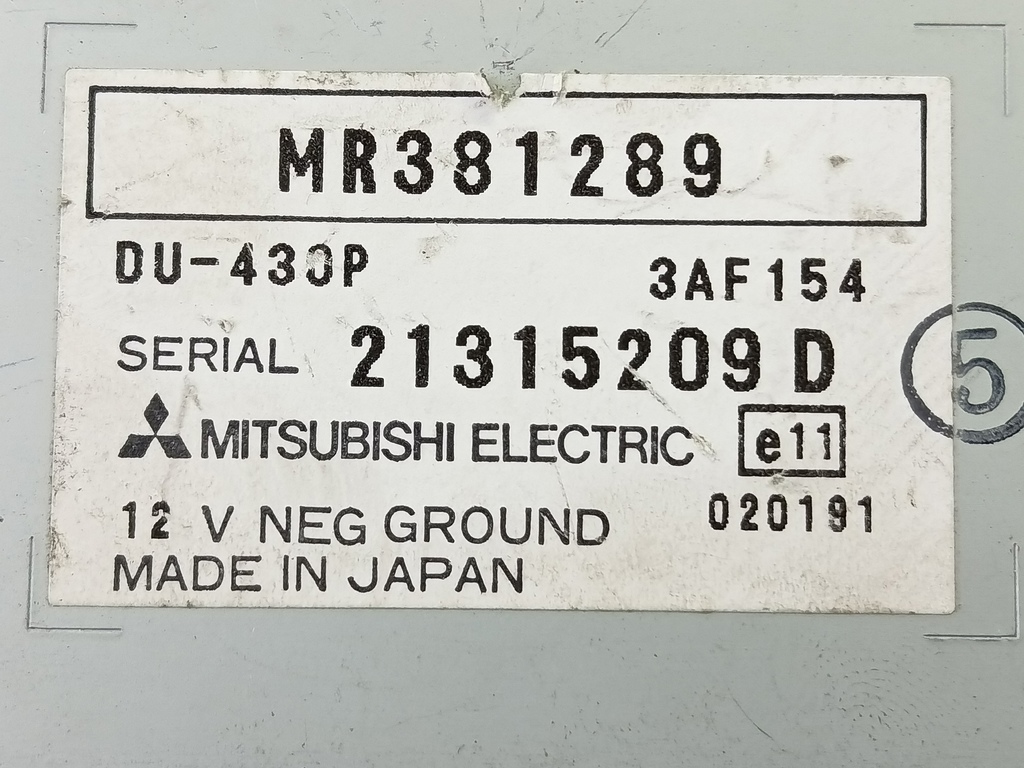 дисплей информационный MITSUBISHI Space Star  MR381289, 1320 рублей, Москва