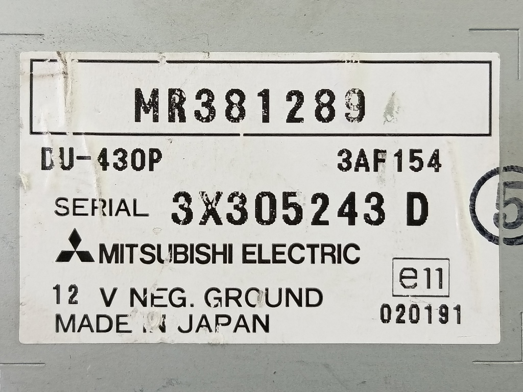 дисплей информационный MITSUBISHI Space Star  MR381289, 1320 рублей, Москва