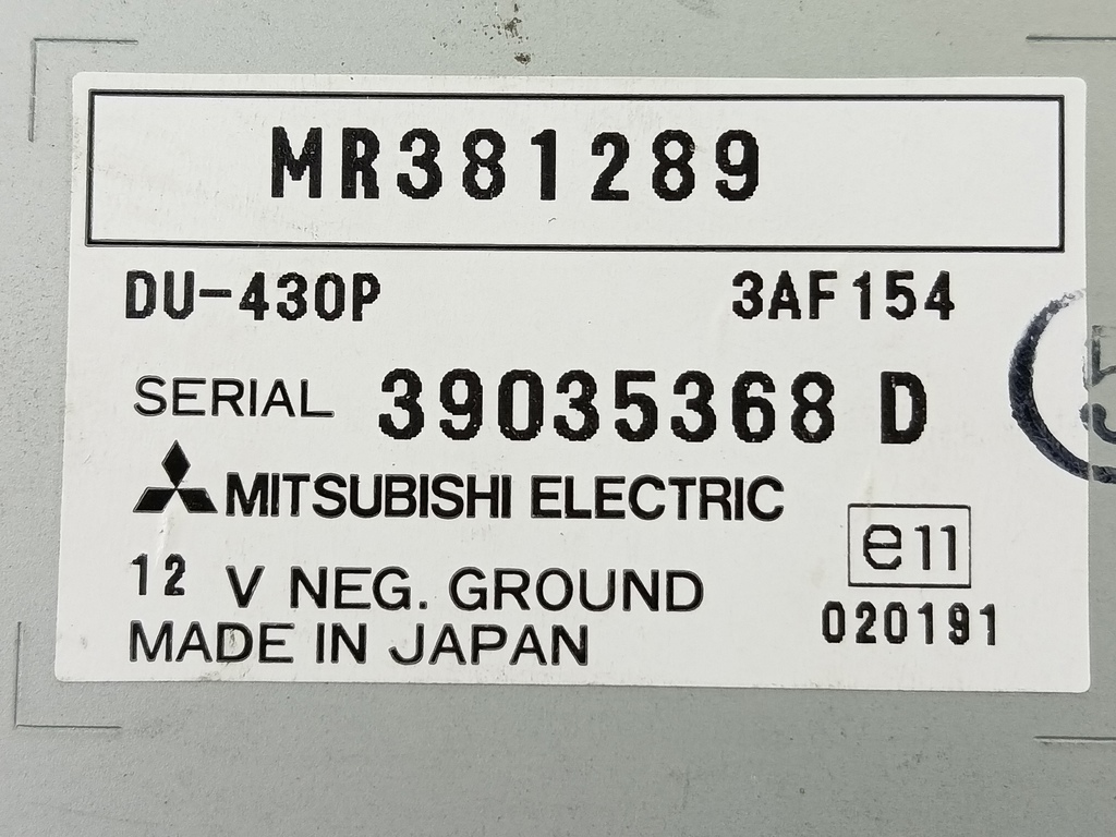 дисплей информационный MITSUBISHI Space Star  MR381289, 1320 рублей, Москва