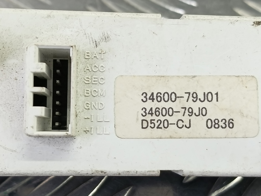 дисплей информационный SUZUKI SX4 1.6 MT (125 л.с.)Swift  III (2004—2011) Хетчбэк 3460079J01, 1550 рублей, Москва