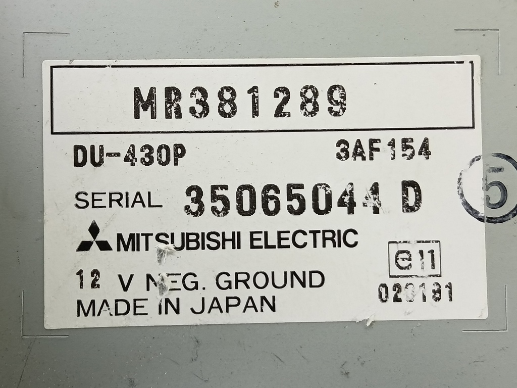 дисплей информационный MITSUBISHI Space Star  MR381289, 1320 рублей, Москва