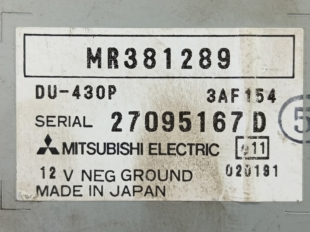 дисплей информационный MITSUBISHI Space Star  MR381289, 1320 рублей, Москва