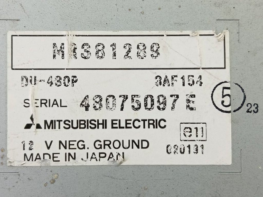 дисплей информационный MITSUBISHI Space Star  MR381289, 1320 рублей, Москва