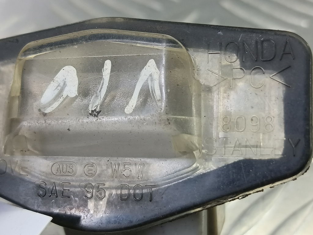 фонарь номерного знака HONDA Accord 2.4 MT (190 л.с.)Accord  VII (2002—2006) Седан 34100-S0A-013, 520 рублей, Москва