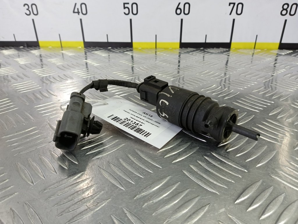 насос омывателя (моторчик) HONDA Civic 1.8 MT (140 л.с.)Civic  VIII (2005—2009) Хетчбэк 76806-SMG-E01, 860 рублей, Москва