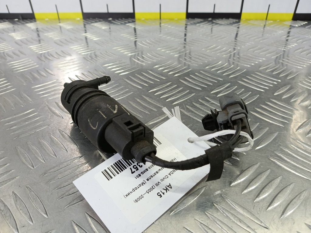 насос омывателя (моторчик) HONDA Civic 1.8 MT (140 л.с.)Civic  VIII (2005—2009) Хетчбэк 76806-SMG-E01, 860 рублей, Москва