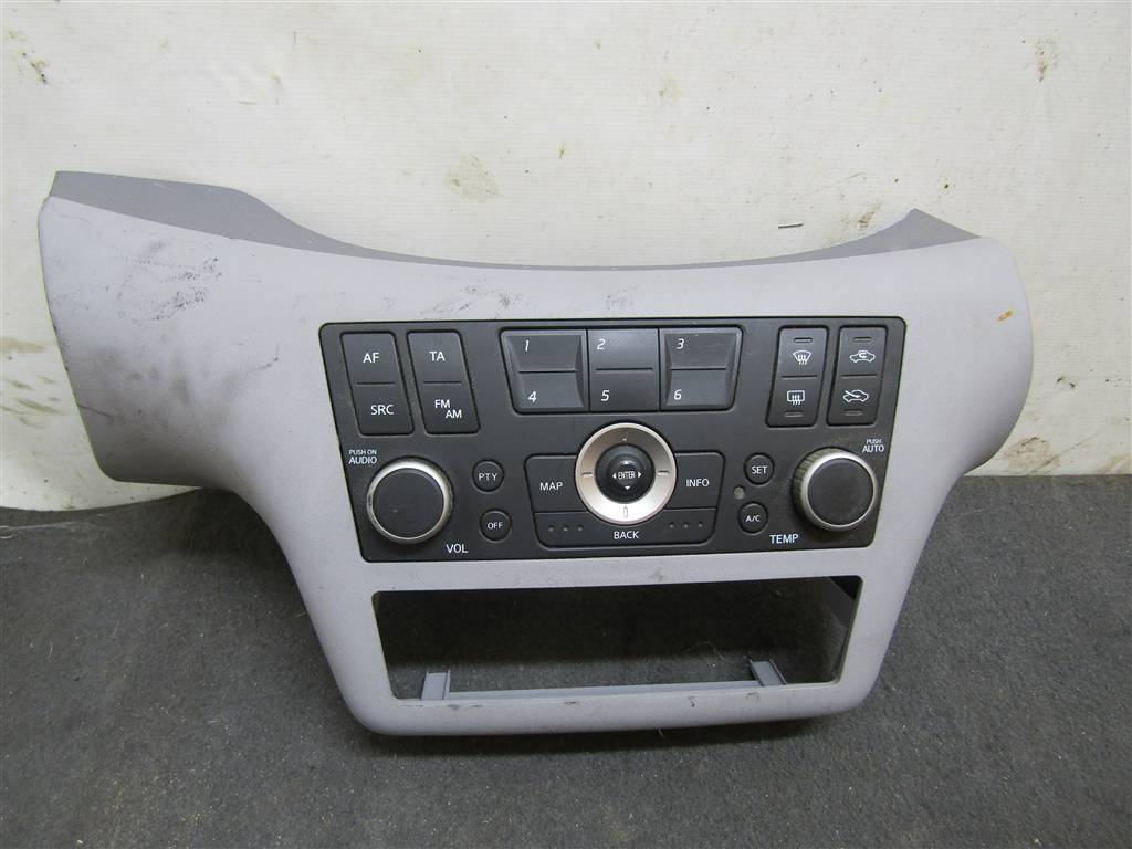 Блок управления магнитолой к Nissan Almera Tino, 2003, купить | DT-89952. Фото #1