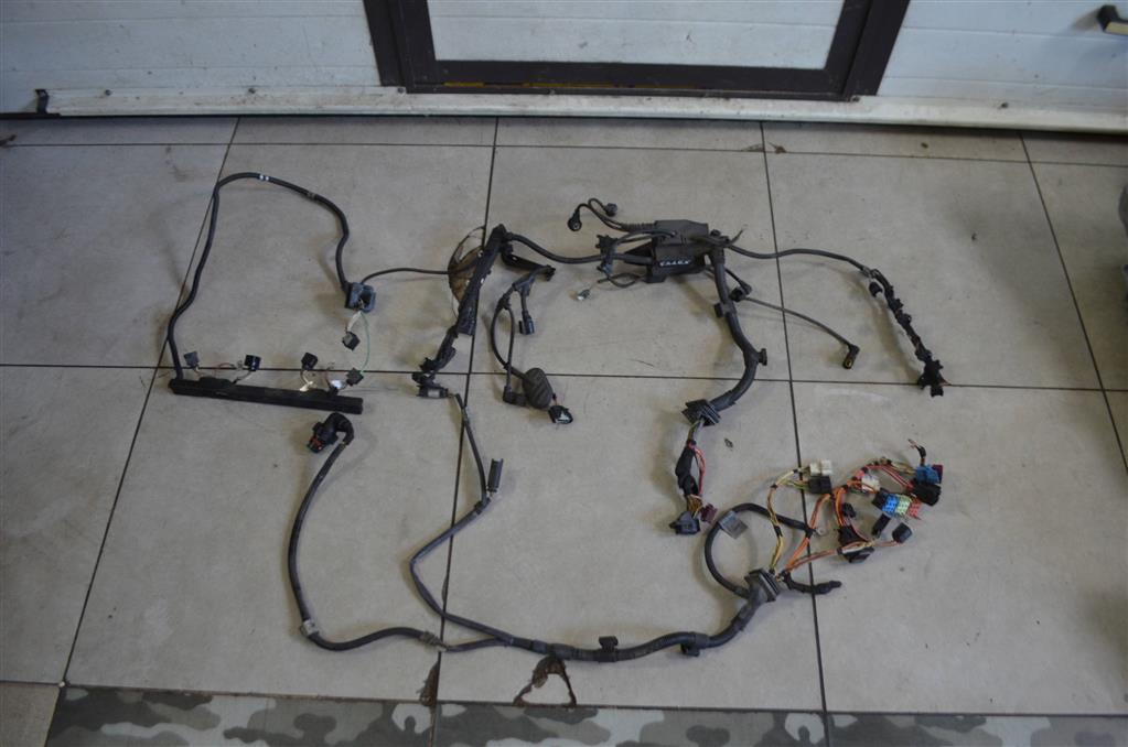  Проводка двигателя