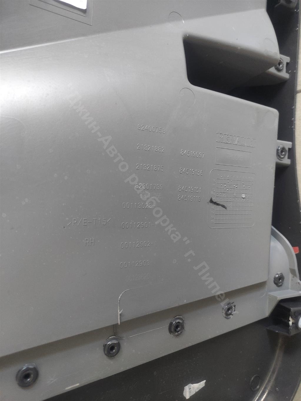 82400783 Обшивка двери правая Renault T 2013> 0г. (OEM 82400783) 82400783 Обшивка двери правая Renault T 2013> 0г. (OEM 82400783)