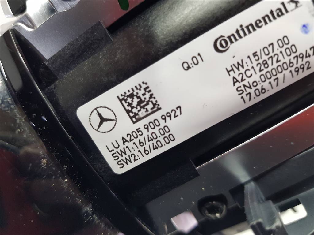 Джойстик управления мультимедиа Mercedes C-Class (W205) купить в Беларуси