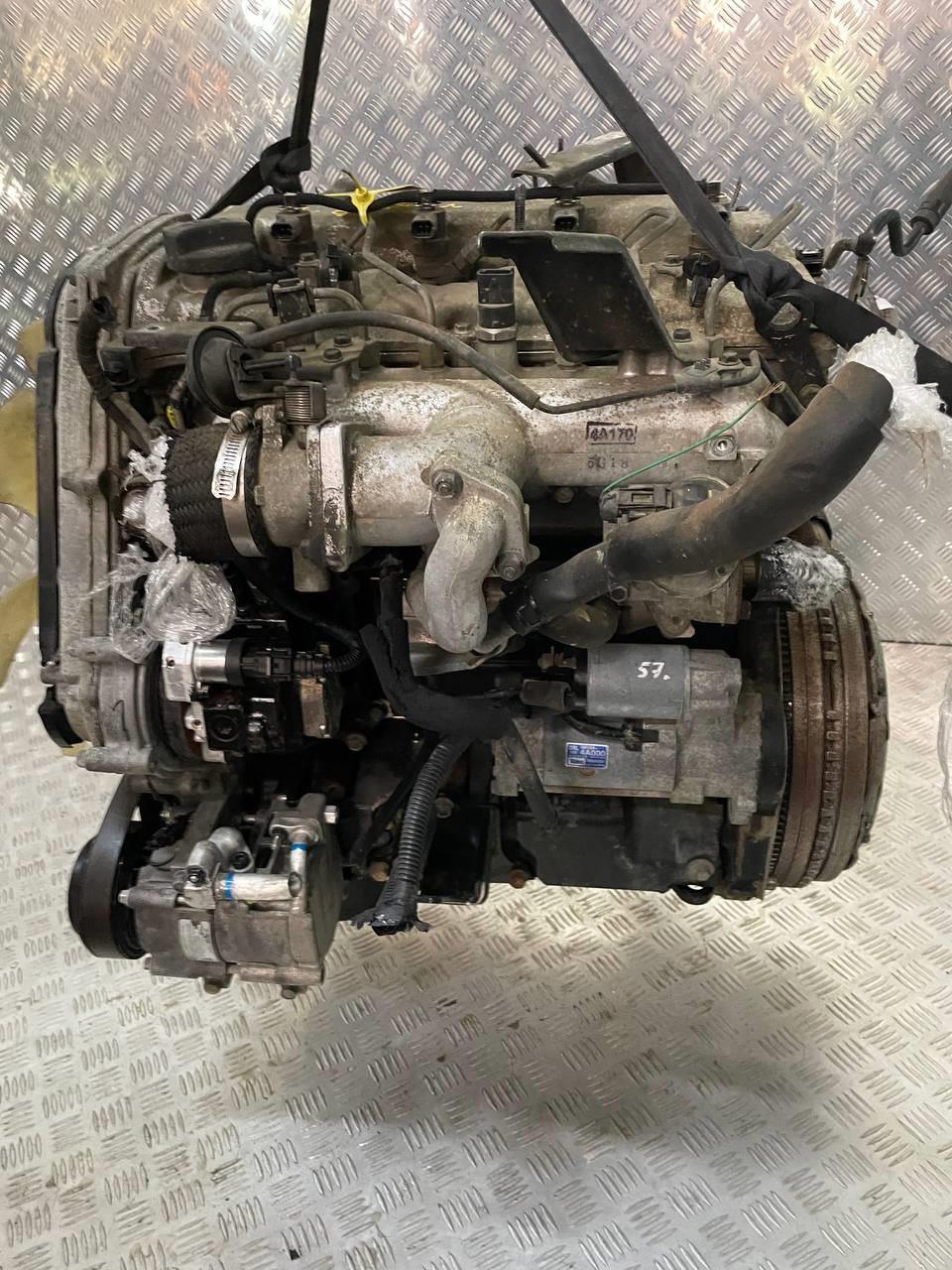 Контрактный двигатель KIA Sorento 2002-2009, 2.5 литра, дизель, crdi, d4cb, Номер 211014AA10